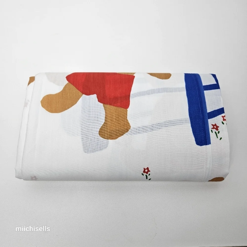 Springmaid Vintage Sheet Teddy Bear